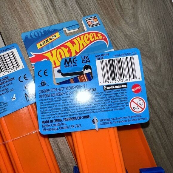 Hot Wheels Launcher, Loop & Jump, 2 sets Tracks Set 4 Piece Bundle Lot Build On - Picture 6 of 8
